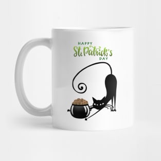St Patrick's crypto cat Mug
